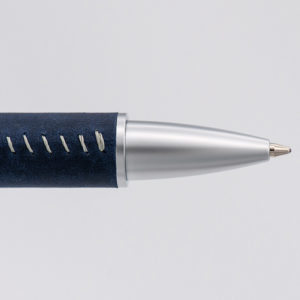 Stitched Leather Ballpoint Pen